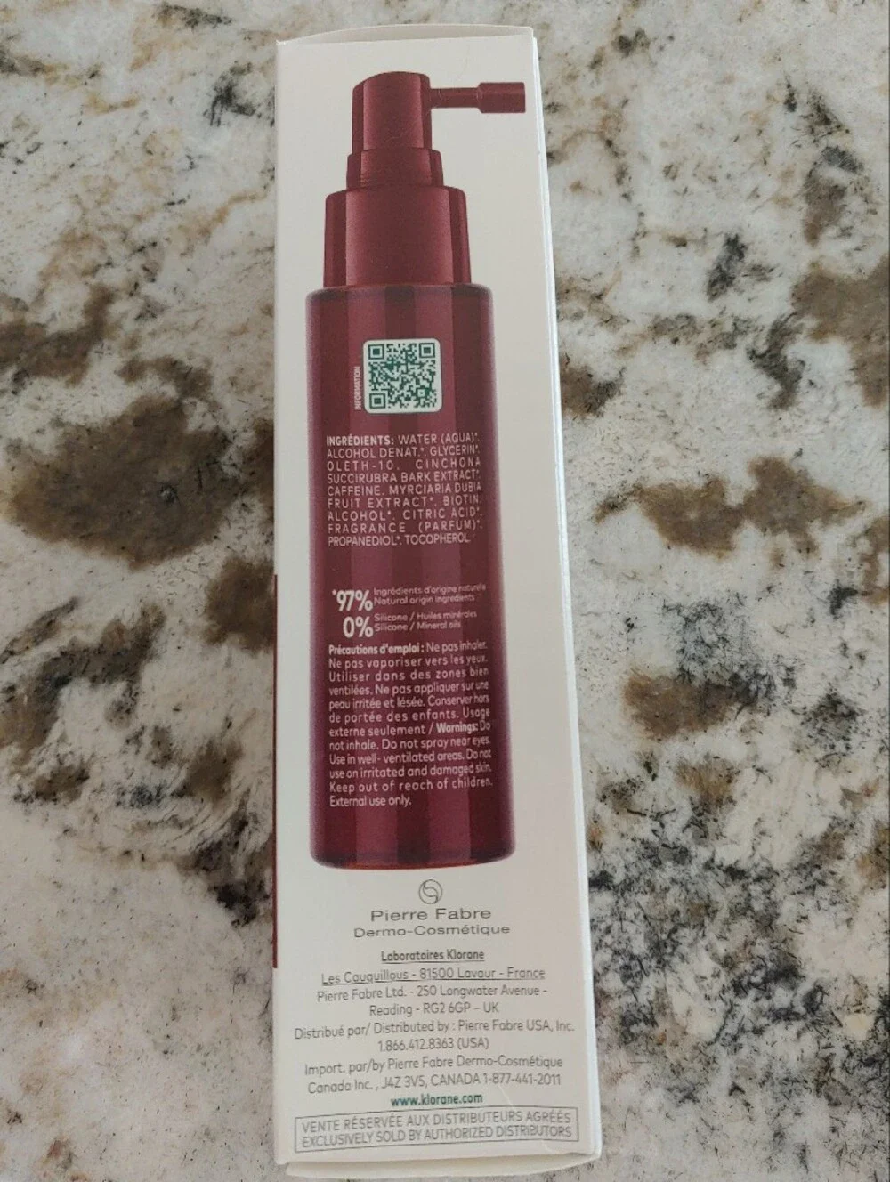 Klorane intense fortifying